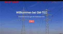 Desktop Screenshot of gm-tec.de